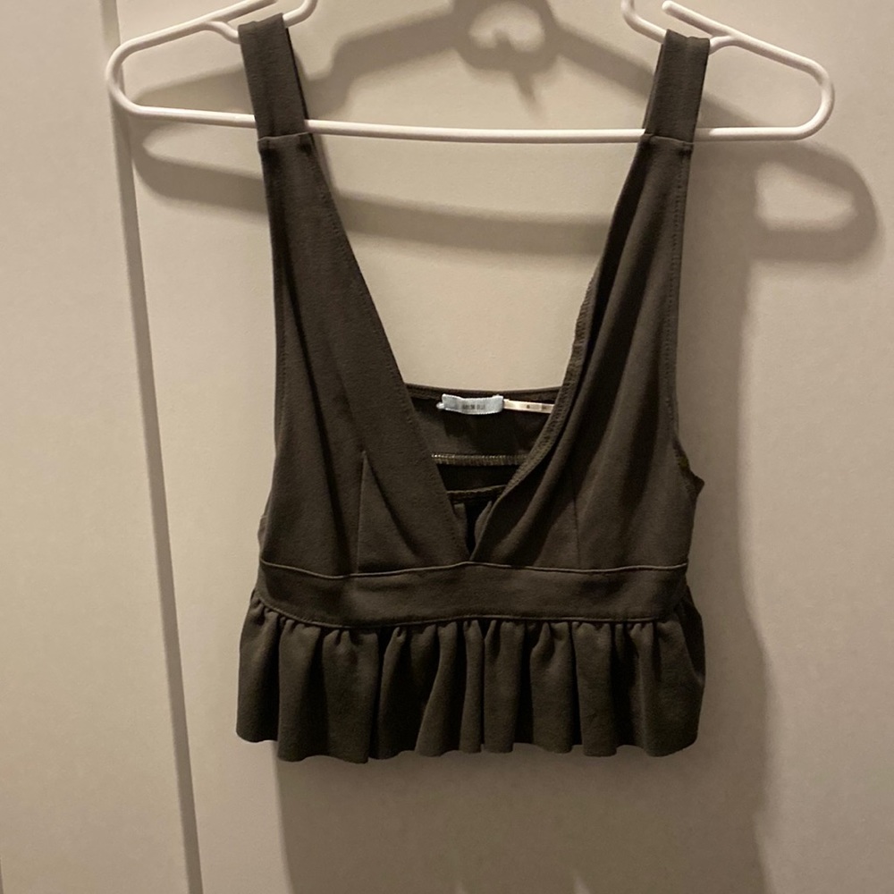Cropped tank top